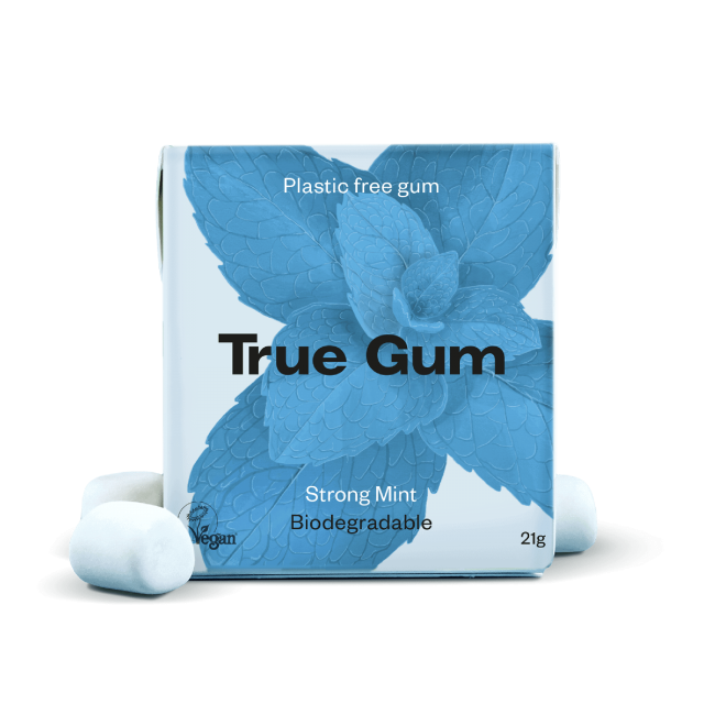 Strong Peppermint Chewing Gum – 21 g