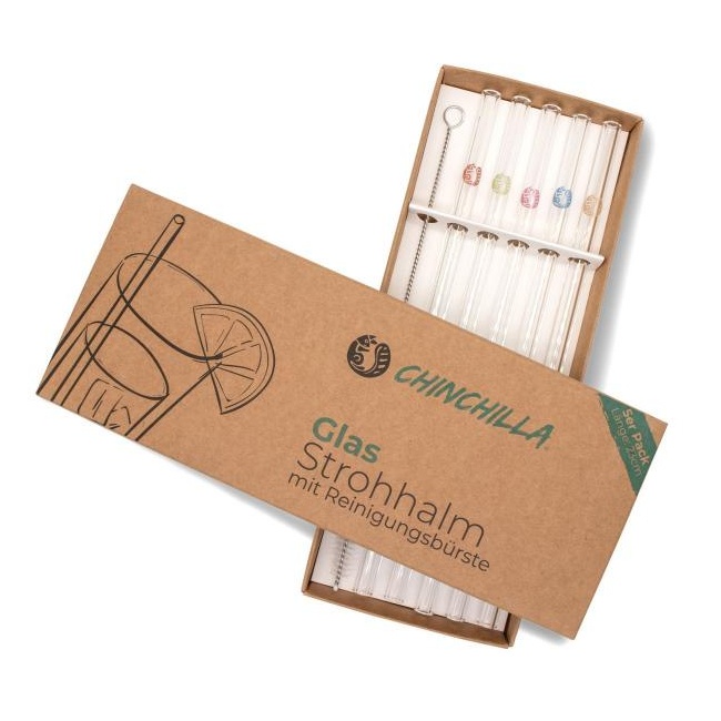 Joogikõrred (klaasist), 5 tk pakis