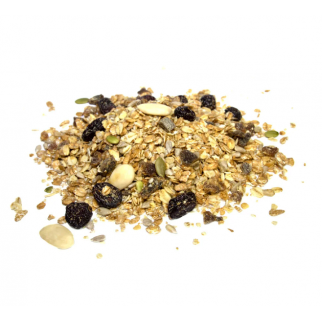 Müsli jõhvikate ja aprikoosidega, mahe, 500g Müsli jõhvikate ja aprikoosidega, mahe, 500g