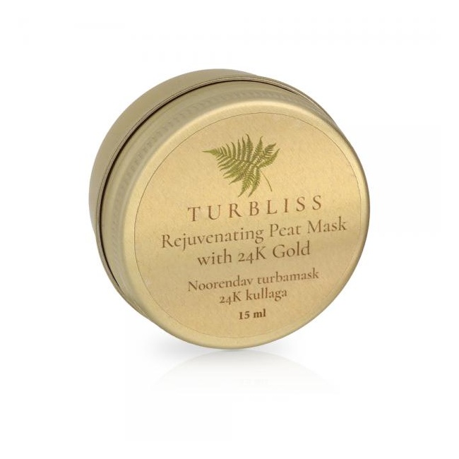 Noorendav turbamask 24K kullaga 150ml, TURBLISS