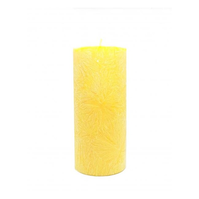 Candle, 64×135 mm, Yellow