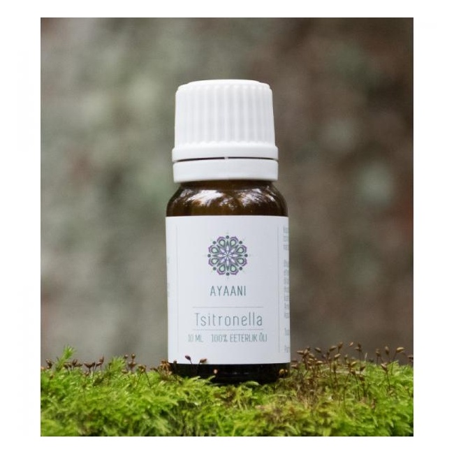 Eeterlik õli, TSITRONELLA, 10ml Eeterlik õli, TSITRONELLA, 10ml