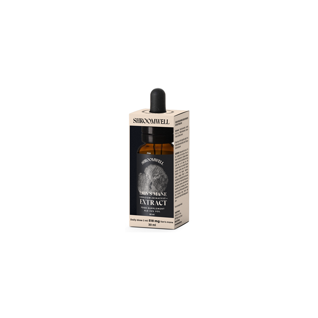 Lõvilaka ekstrakt 30 ml - SHROOMWELL