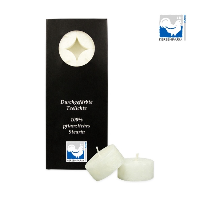 Teeküünal, valge, 10tk