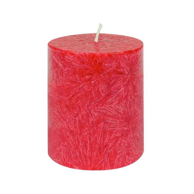 Candle, 64×75 mm, Red