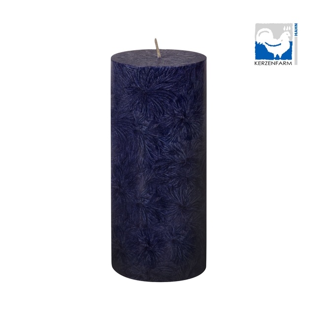 Candle, 64×135 mm, Dark Blue