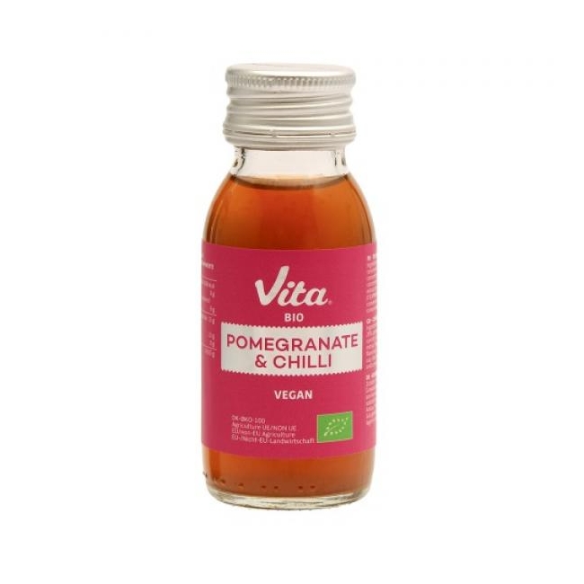 Vita shot- kontsentreeritud granaatõuna ja tšilli mahlashot, 60ml