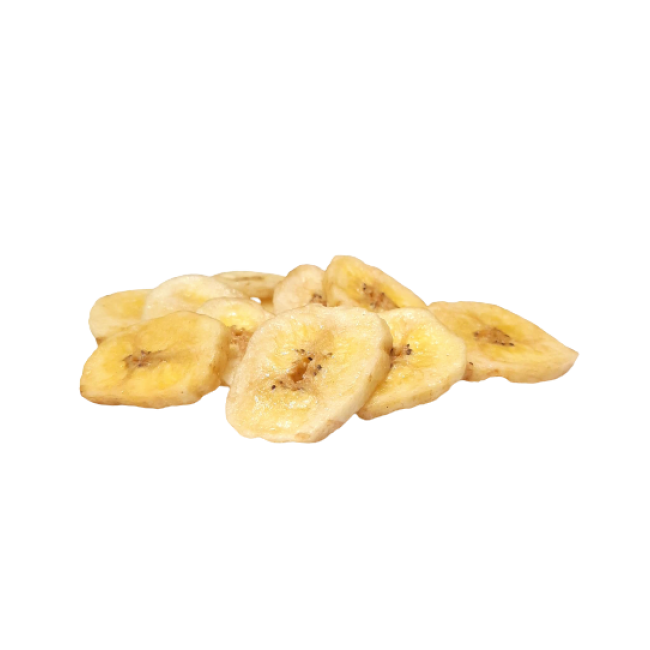 kuivatatud banaanilõigud