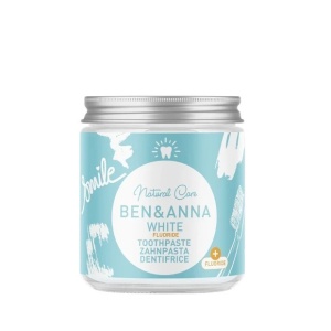Hambapasta White (Ben&Anna), klaaspurk, 100 ml
