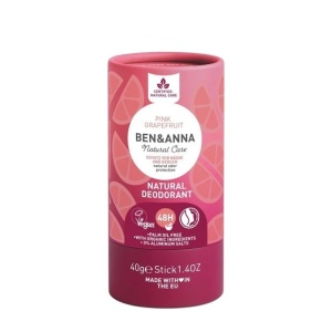 Deodorant Pink Grapefruit (Ben&Anna), 40g