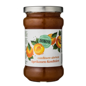 Aprikoosimoos, mahe, 340g BIONOVA