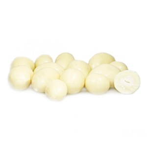 India pähklid valges šokolaadis, mahe, 300g