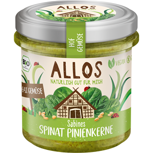 Määre köögiviljade, spinati ja männiseemnetega, GV, mahe, 135g