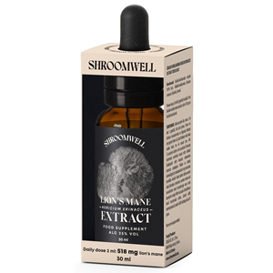 Lõvilaka ekstrakt 30 ml - SHROOMWELL