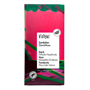 Tume šokolaad sarapuu pähklitega, mahe,  100 g