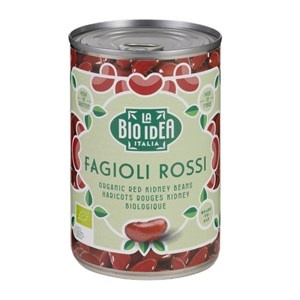 Organic Red Kidney Beans in Jar – 400 g