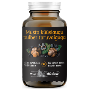 Musta küüslaugu ja taruvaigu kapslid 60g