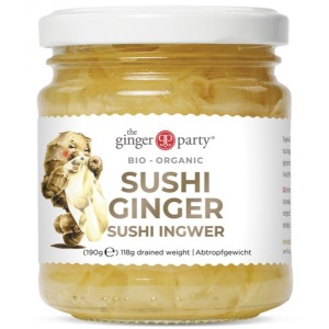 Ingver sushi, mahe, 190 g (118 g)