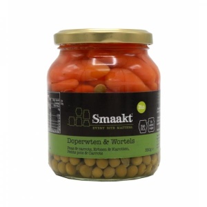 Herned-porgandid konserveeritud, mahe, 350g