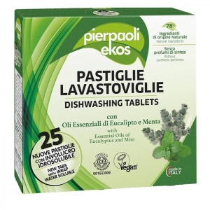 Nõudepesumasina tabletid, 25 tk