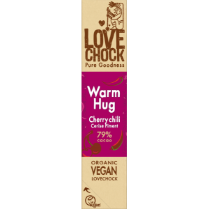 Tooršokolaad kirsi ja tšilliga Warm Hug, mahe, 40g