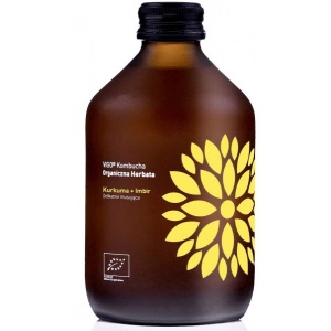 Kombucha kurkumi ja ingveriga, mahe, 315ml
