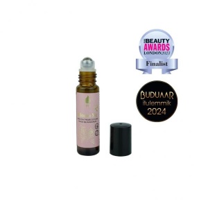Bloom Me niisutav probiootiline roosi silmsümbrusseerum hüaluroonhappe ja provitamiiniga B5, 10ml