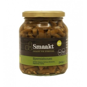 Rohelised oad konserveeritud, mahe, 340g