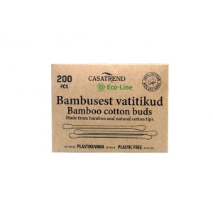 Vatitikud bambusest 200tk