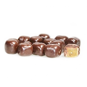 Ingver tumedas šokolaadis, mahe, 300 g