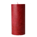 Candle, 64×135 mm, Dark Red