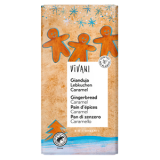 Vivani Organic Gianduja Chocolate with Gingerbread Pieces and Caramel, 100 g
