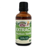 Organic Bourbon vanilla extract, 50 ml